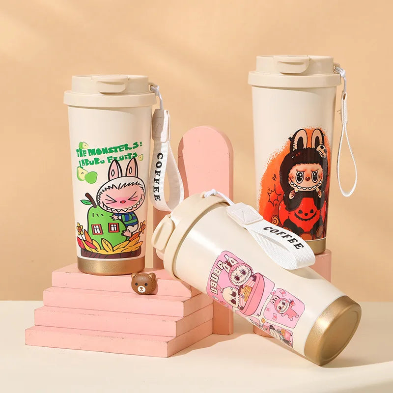 Labubu Thermal Cup – كوب حراري لابوبو بسعة 550 مل