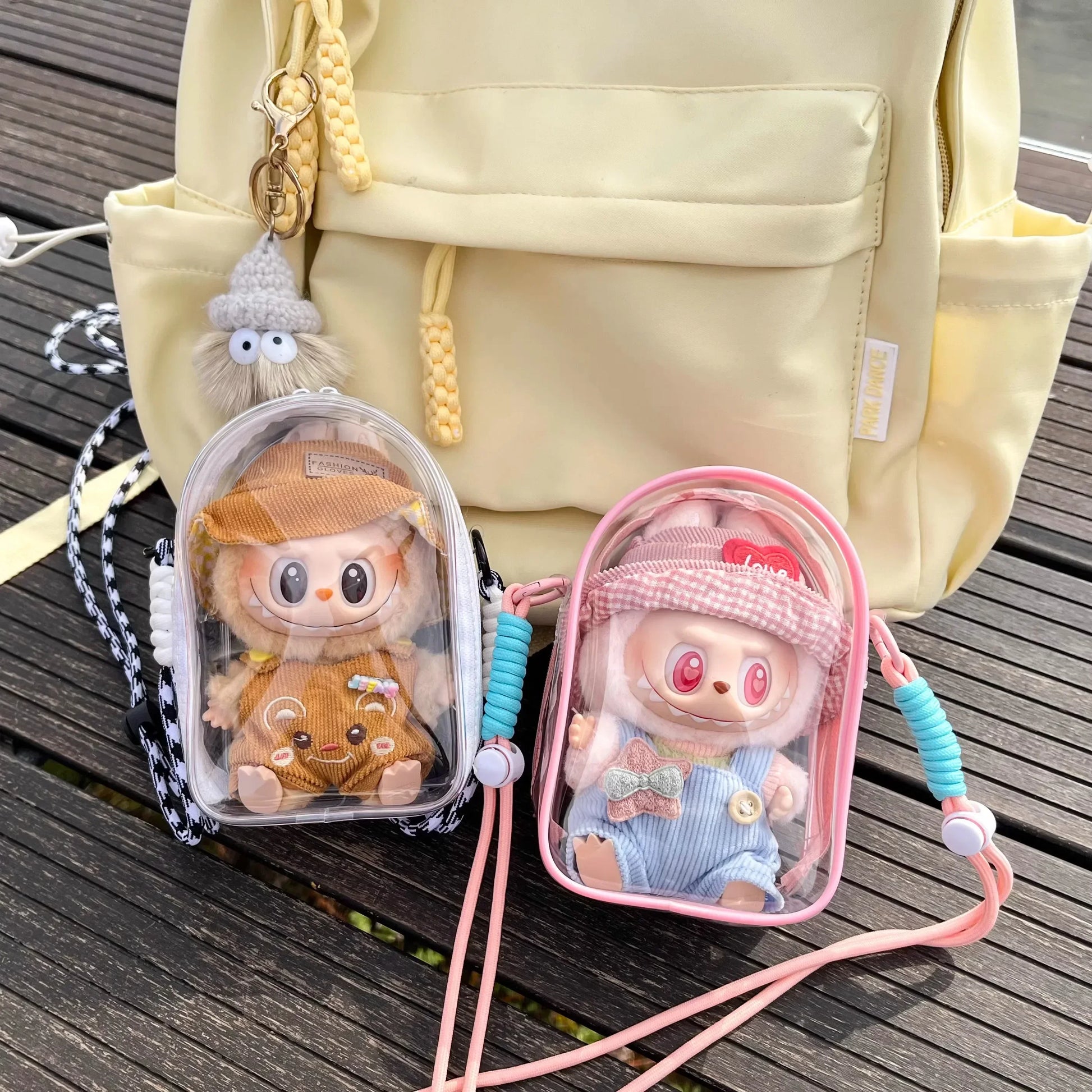 Labubu Carry Bag – حقيبة حماية لابوبو القطنية